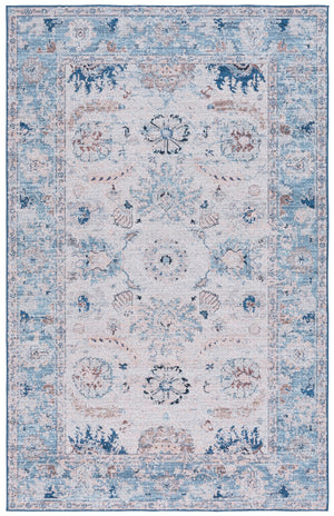 Safavieh Tucson 908 Power Loomed Traditional Rug Blue / Beige 5' x 8'