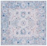 Safavieh Tucson 908 Power Loomed Traditional Rug Blue / Beige 6' x 6' Square