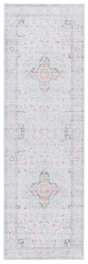 Safavieh Tucson 913 Power Loomed Traditional Rug Light Grey / Light Green 9' x 12'