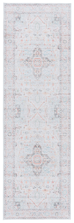 Safavieh Tucson Area Rug: Stylish Light Grey And Green Design, Soft Polyester Pile For Cozy Spaces Light Grey ,Light Green Polyester Pile Tsn913f-4r