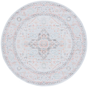 Safavieh Tucson Area Rug: Stylish Light Grey And Green Design, Soft Polyester Pile For Cozy Spaces Light Grey ,Light Green Polyester Pile Tsn913f-4r