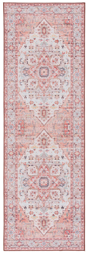 Safavieh Tucson 913 Power Loomed Traditional Rug Light Rust / Beige 9' x 12'