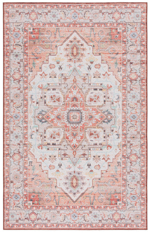 Safavieh Tucson 913 Power Loomed Traditional Rug Light Rust / Beige 5' x 8'