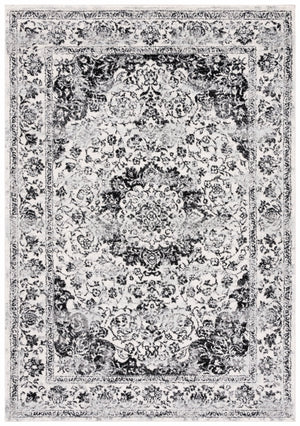 Safavieh Tulum Transitional Area Rug – Timeless Elegance In Ivory And Black For Sophisticated Home Decor Ivory ,Black 60% Polypropylene,40% Jute Tul282a-3r