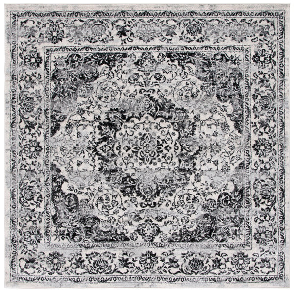 Safavieh Tulum Transitional Area Rug – Timeless Elegance In Ivory And Black For Sophisticated Home Decor Ivory ,Black 60% Polypropylene,40% Jute Tul282a-3r