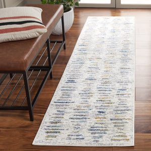 Safavieh Tulum 644 Power Loomed Bohemian Rug Beige / Grey Blue 9' x 12'