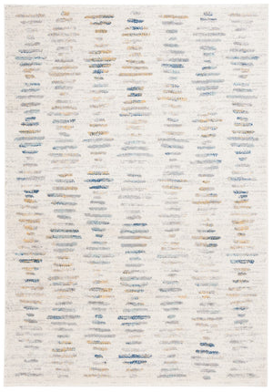 Safavieh Tulum 644 Power Loomed Bohemian Rug Beige / Grey Blue 5'-5" x 7'-7"