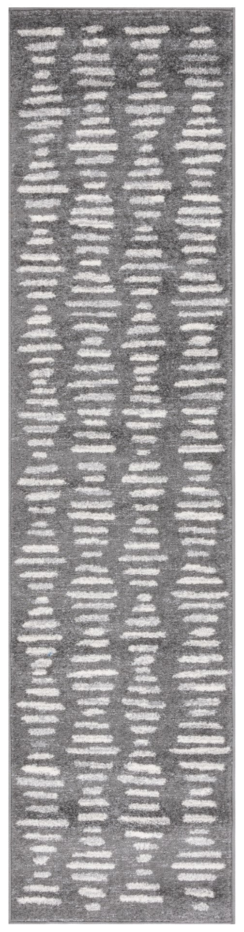 Safavieh Tulum 644 Power Loomed Bohemian Rug Dark Grey / Ivory 9' x 12'
