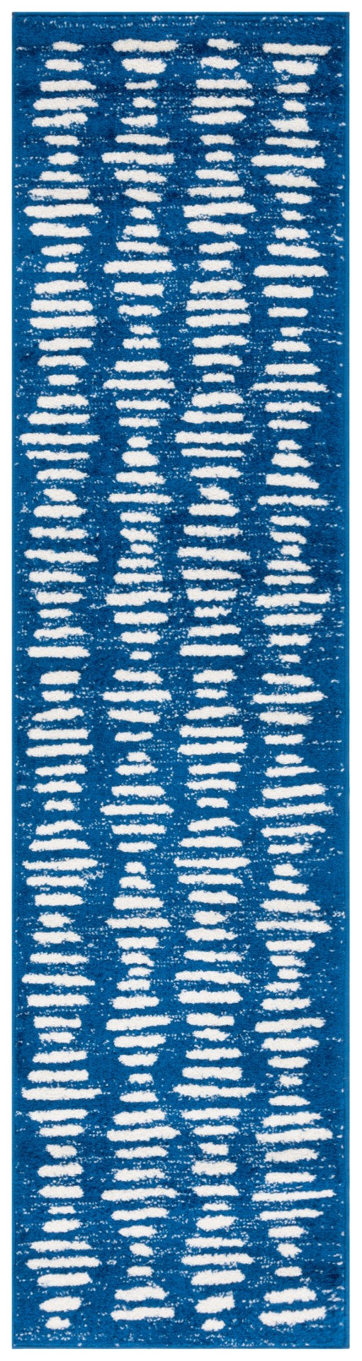 Safavieh Tulum 644 Power Loomed Bohemian Rug Navy / Ivory 9' x 12'