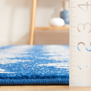 Safavieh Tulum 644 Power Loomed Bohemian Rug Navy / Ivory 5'-5" x 7'-7"