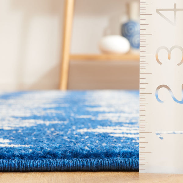 Safavieh Tulum 644 Power Loomed Bohemian Rug Navy / Ivory 5'-5" x 7'-7"