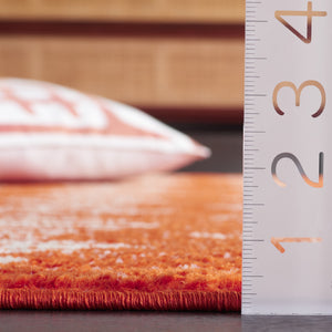 Safavieh Tulum 644 Power Loomed Bohemian Rug Rust / Ivory 5'-5" x 7'-7"