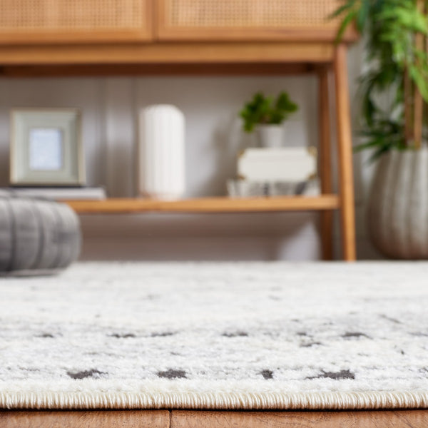 Safavieh Tulum 664 Power Loomed  Rug Ivory Grey / Charcoal TUL664A-8