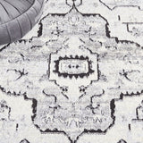 Safavieh Tulum 664 Power Loomed  Rug Ivory Grey / Charcoal TUL664A-8