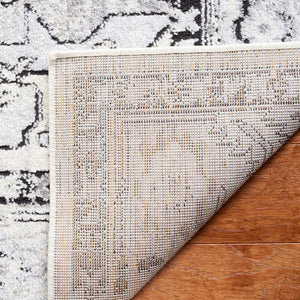 Safavieh Tulum 664 Power Loomed  Rug Ivory Grey / Charcoal TUL664A-8