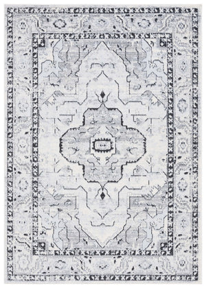 Safavieh Tulum 664 Power Loomed  Rug Ivory Grey / Charcoal TUL664A-8