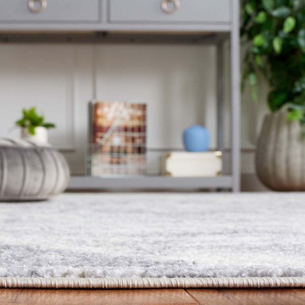 Safavieh Tulum 665 Power Loomed  Rug Ivory Grey / Light Grey TUL665F-9
