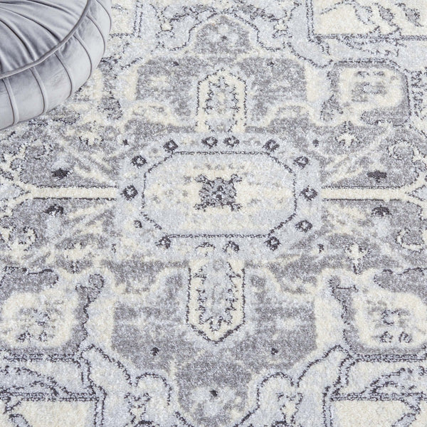 Safavieh Tulum 665 Power Loomed  Rug Ivory Grey / Light Grey TUL665F-9