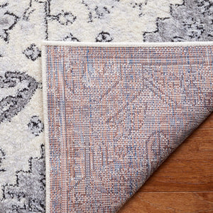 Safavieh Tulum 665 Power Loomed  Rug Ivory Grey / Light Grey TUL665F-9
