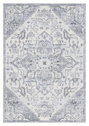 Safavieh Tulum 665 Power Loomed  Rug Ivory Grey / Light Grey TUL665F-9