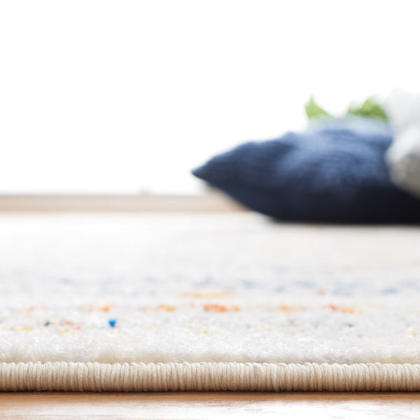 Safavieh Tulum 667 Power Loomed  Rug Ivory Grey / Blue Rust TUL667A-9