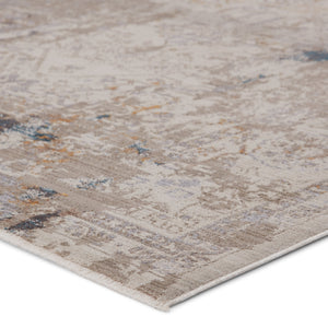 Jaipur Living Vibe by Jaipur Living Hammon Distressed Medallion Polyester Area Rug for High Traffic 3' x 8' RUG151505