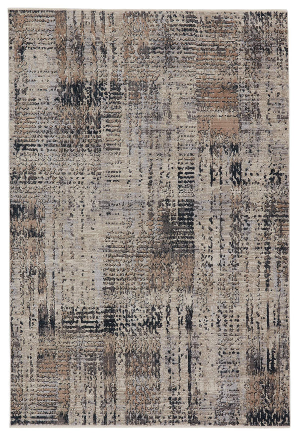Jaipur Living Vibe by Jaipur Living Abstract Polyester Area Rug with High-low Pile for Rooms 7'10" X 10'10" RUG149749