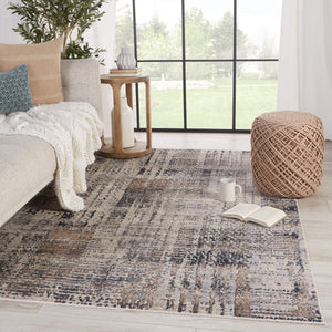 Jaipur Living Vibe by Jaipur Living Abstract Polyester Area Rug with High-low Pile for Rooms 7'10" X 10'10" RUG149749