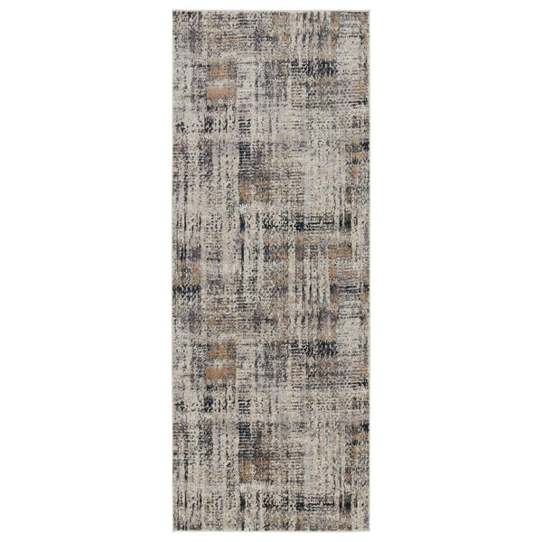 Jaipur Living Vibe by Jaipur Living Abstract Polyester Area Rug with High-low Pile for Rooms 3' X 8' RUG151506