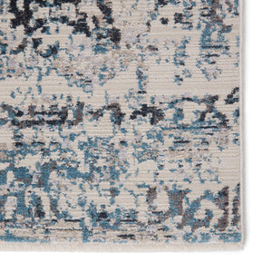 Jaipur Living Vibe by Jaipur Living Halston Abstract Polyester Indoor Rug High-low Pile Distressed Gray 7'10"X10'10" RUG149752