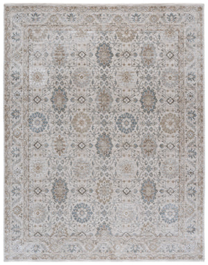 Safavieh Tulip Elegant Botanical Area Rug - Timeless 3/8 Inch Plush Softness For Any Home Décor Style Green ,Grey 50% Polypropylene,50% Polyester Tup550b-9