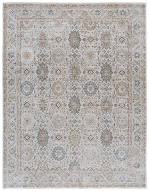 Safavieh Tulip Timeless Elegance Area Rug - Luxurious Power Loomed Design For Living Room & Dining Spaces Green ,Grey 50% Polypropylene,50% Polyester Tup550b-8