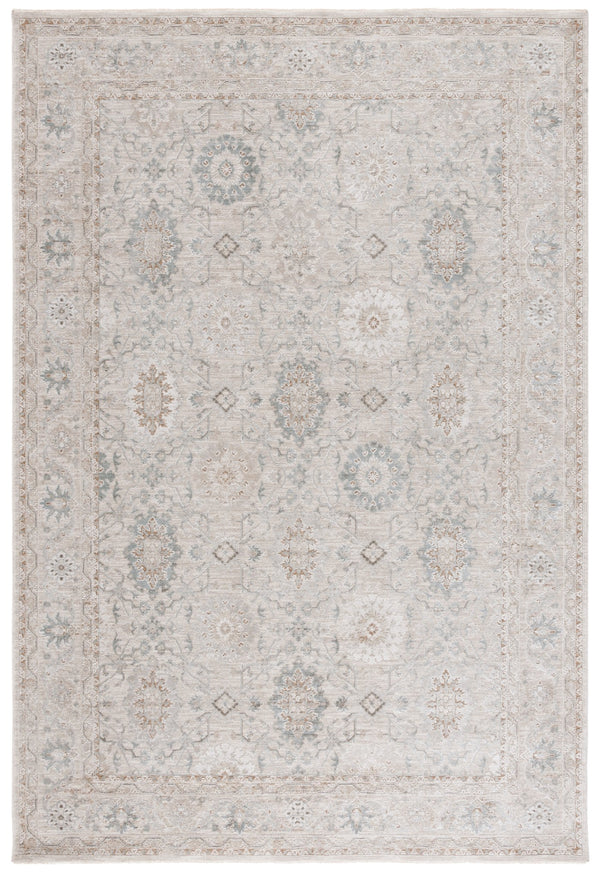 Safavieh Tulip 550b Premium Area Rug - Stylish Green And Grey Design For Luxurious Home Decor Elegance Grey ,Beige 50% Polypropylene,50% Polyester Tup550f-10