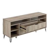 DUMBO 63" TV Stand in Rustic Grey TV001-GY Manhattan Comfort