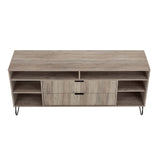 DUMBO 63" TV Stand in Rustic Grey TV001-GY Manhattan Comfort