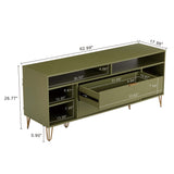 DUMBO 63" TV Stand in Olive Green TV001-OG Manhattan Comfort