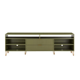 DUMBO 85" TV Stand in Olive Green TV002-OG Manhattan Comfort