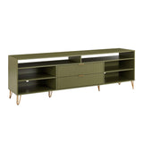 DUMBO 85" TV Stand in Olive Green TV002-OG Manhattan Comfort