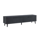 Jodie TV Stand in Charcoal Grey TV003-GY Manhattan Comfort