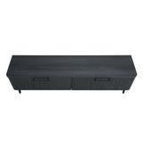 Jodie TV Stand in Charcoal Grey TV003-GY Manhattan Comfort