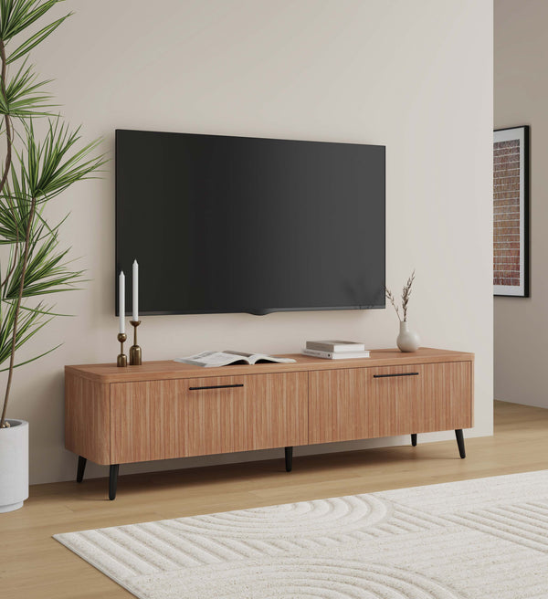 Jodie TV Stand in Maple TV003-MP Manhattan Comfort