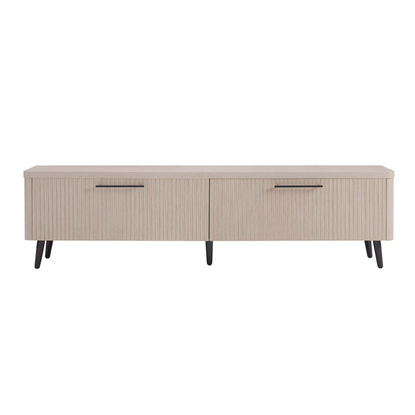 Jodie TV Stand in Whitewashed Oak TV003-OK Manhattan Comfort