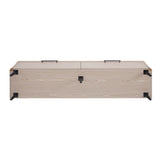 Jodie TV Stand in Whitewashed Oak TV003-OK Manhattan Comfort