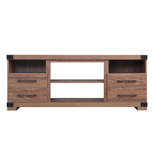 Manhattan Comfort Richmond Industrial - Traditional TV Stand Brown TVFP1-BR