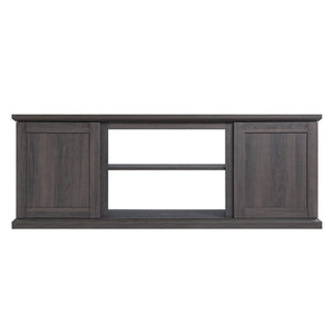 Manhattan Comfort Franklin Traditional - Barnlike TV Stand Brown TVFP3-BR
