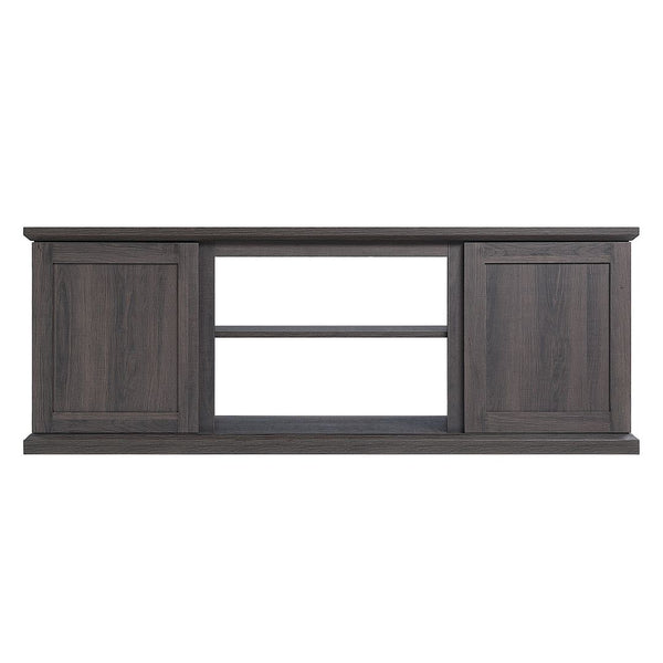 Manhattan Comfort Franklin Traditional - Barnlike TV Stand Brown TVFP3-BR