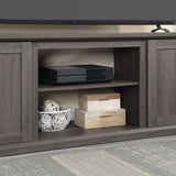 Manhattan Comfort Franklin Traditional - Barnlike TV Stand Brown TVFP3-BR