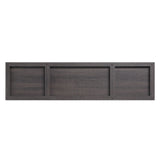 Manhattan Comfort Franklin Traditional - Barnlike TV Stand Brown TVFP3-BR