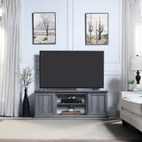 Manhattan Comfort Franklin Traditional - Barnlike TV Stand Grey TVFP3-GY