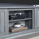 Manhattan Comfort Franklin Traditional - Barnlike TV Stand Grey TVFP3-GY